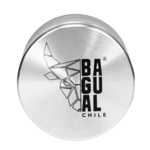 Grinder Bagual 55mm Aluminio Plata